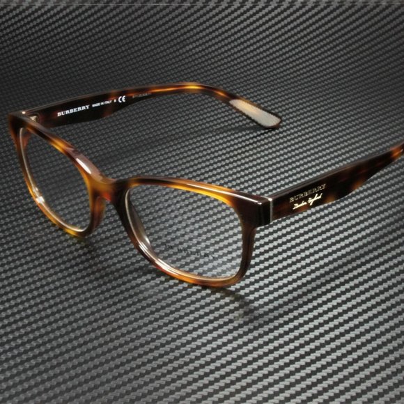 Burberry Light Havana 51mm Eyeglasses - Picture 1 of 5